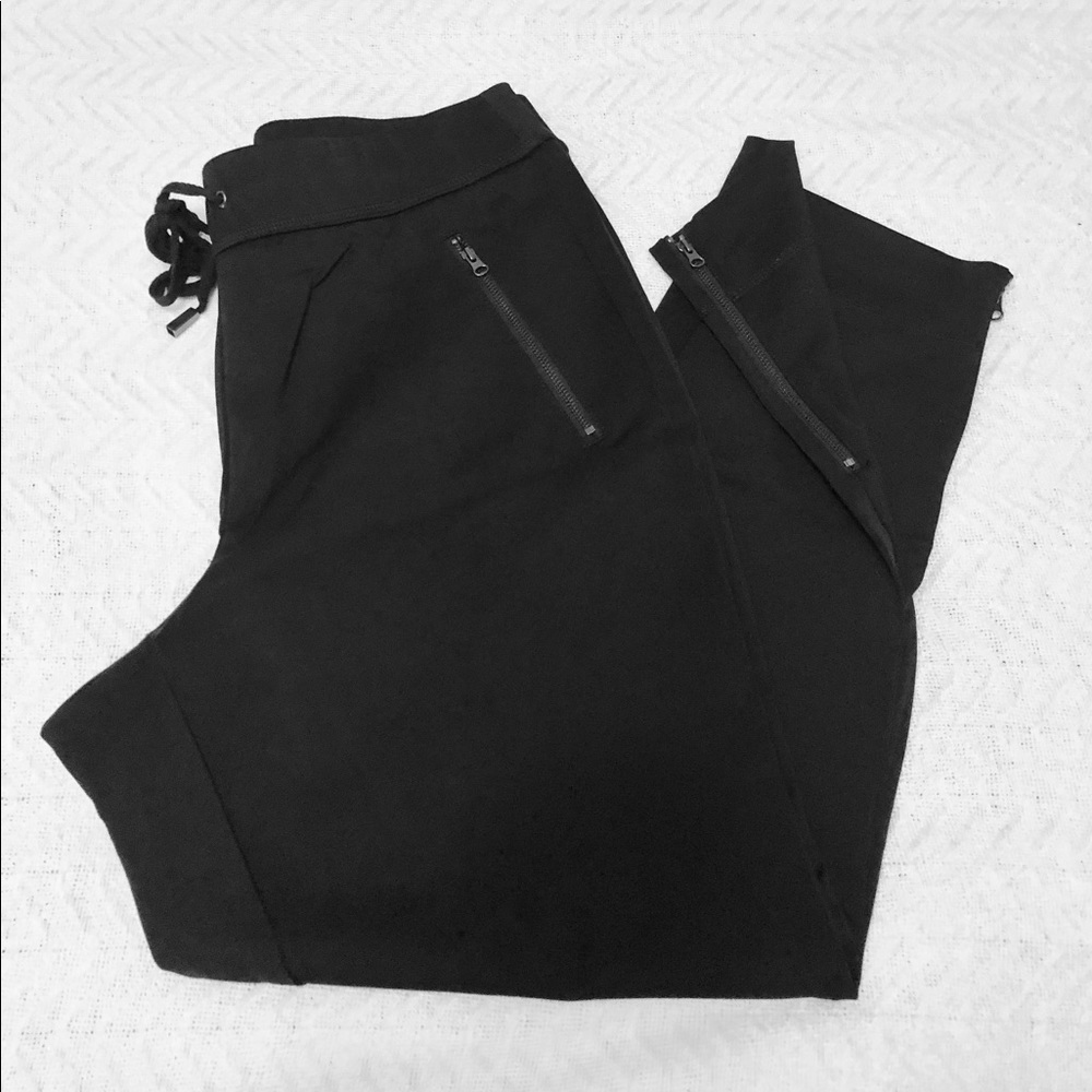 Lane Bryant Women’s stretch pants with zip ankle